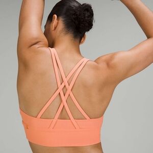 LULULEMON Athletica Strappy Coral Sports Bra
